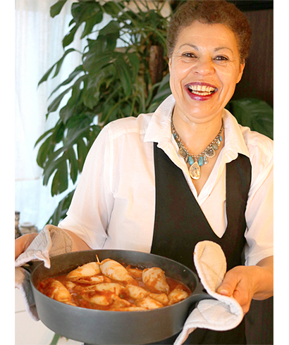 Niki S Kitchen 英語料理教室 モロッコ料理教室マリカ先生の体験型 モロッコのシャワルマ屋さん
